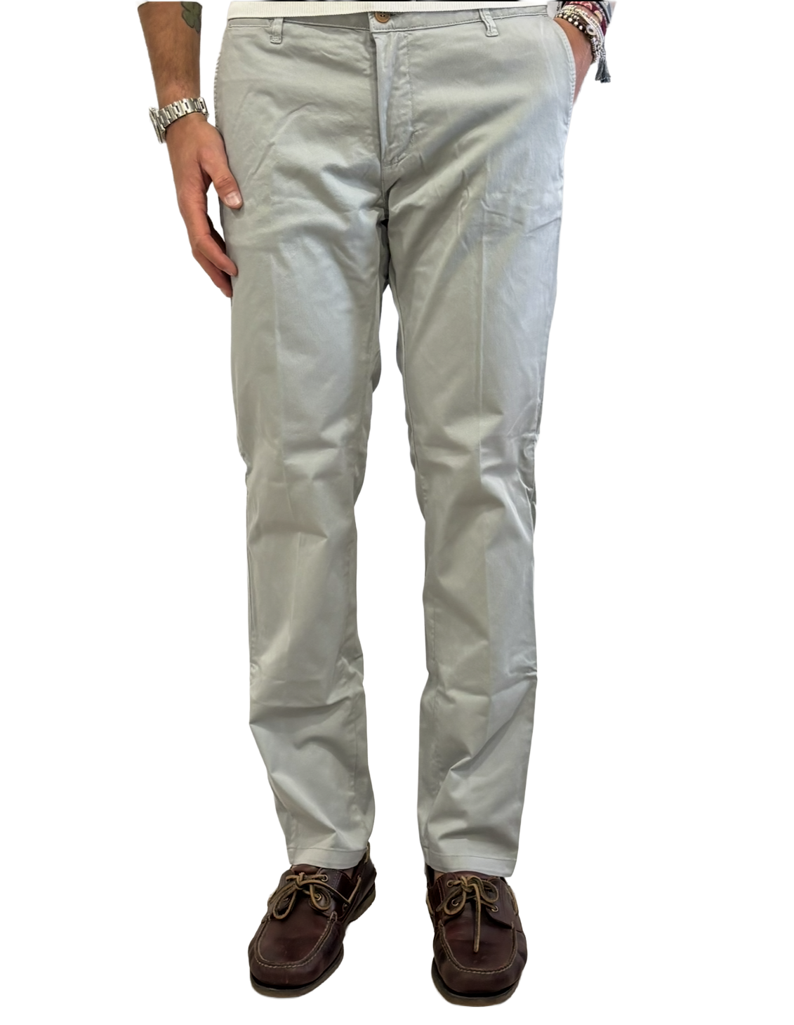 Pantalone scuola nautica regular puro cotone