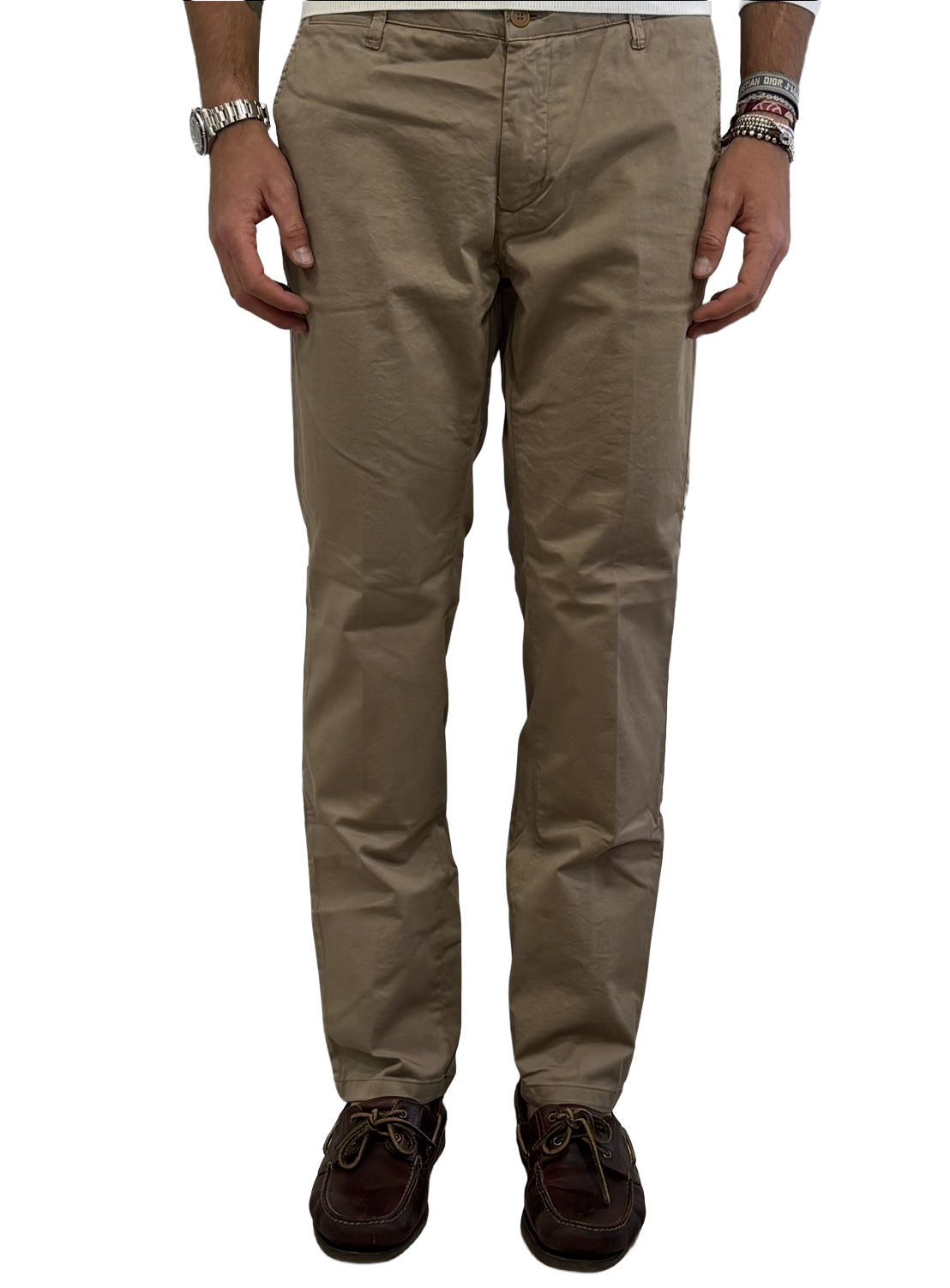 Pantalone scuola nautica regular puro cotone