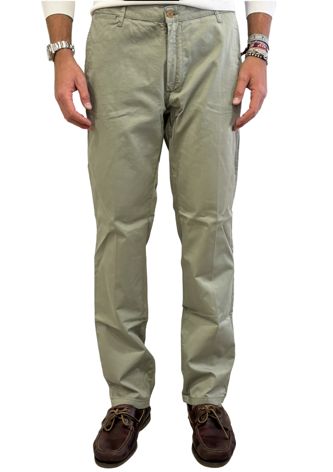 Pantalone scuola nautica regular puro cotone
