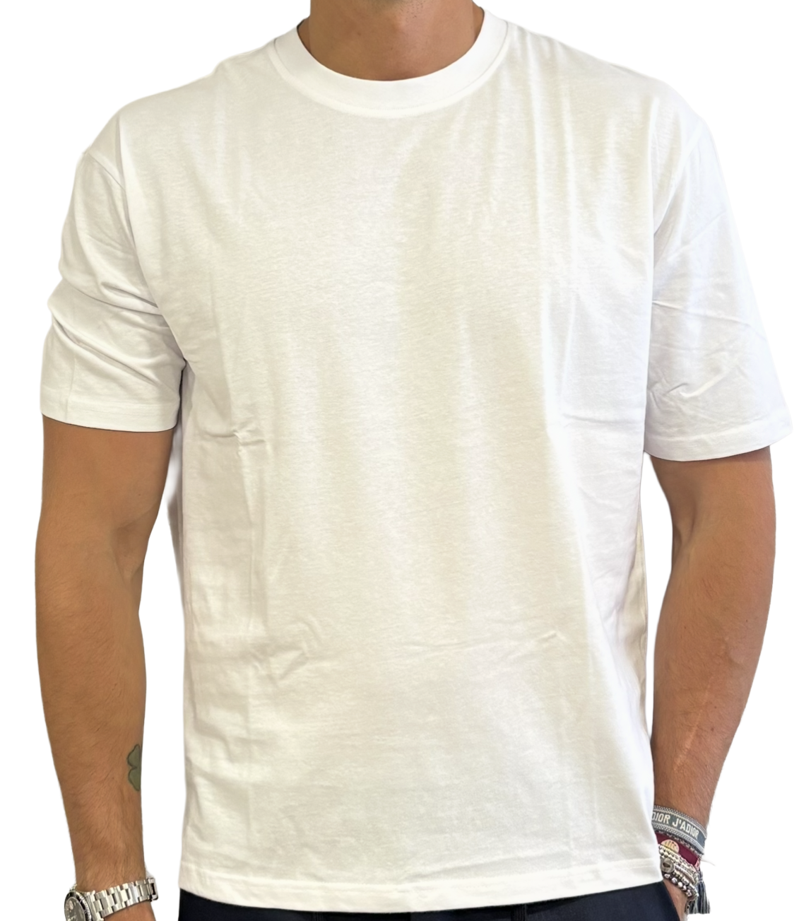 T-shirt over puro cotone
