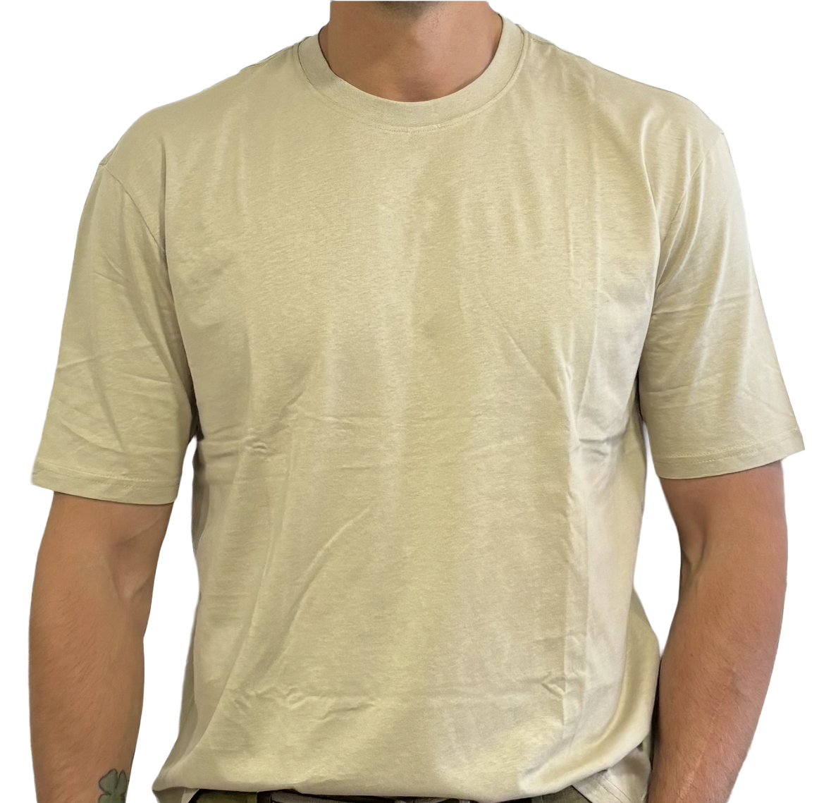 T-shirt over puro cotone