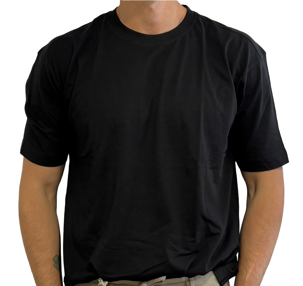 T-shirt over puro cotone