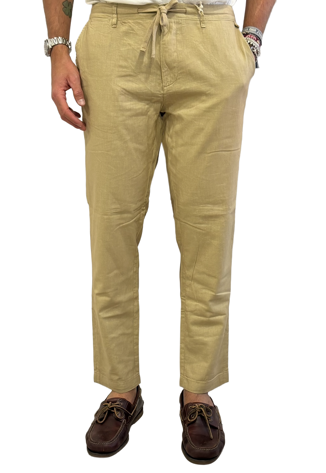 Pantalaccio lino e cotone Impure