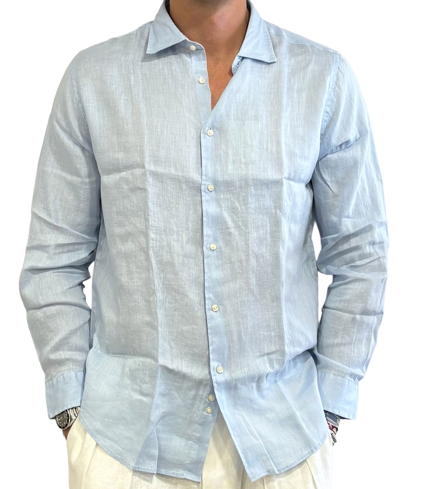Camicia puro lino Consenso