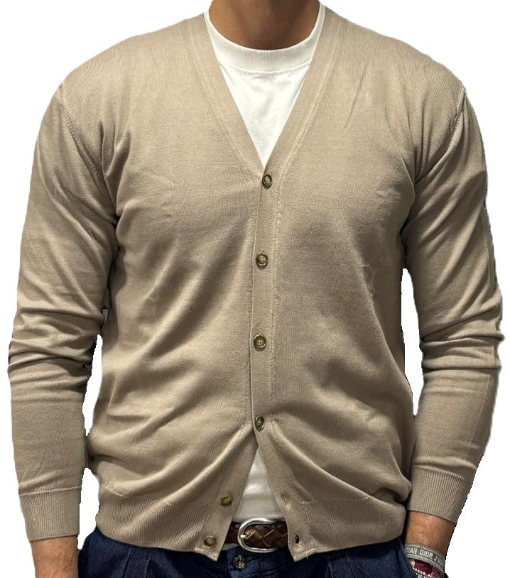 Cardigan puro cotone