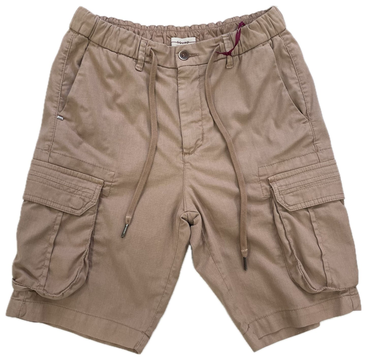 Bermuda in cotone con tasche Squad