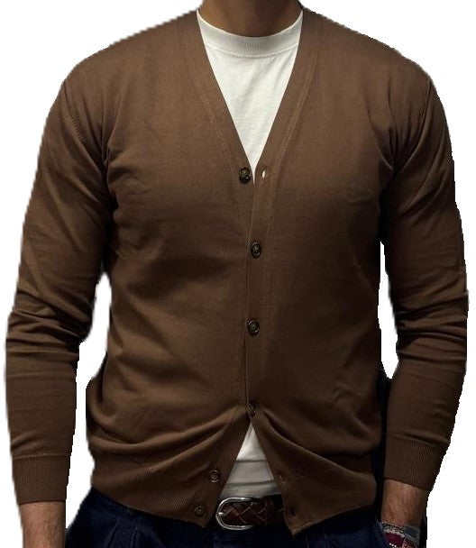 Cardigan puro cotone