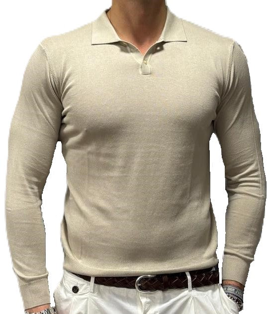 Polo in maglia puro cotone