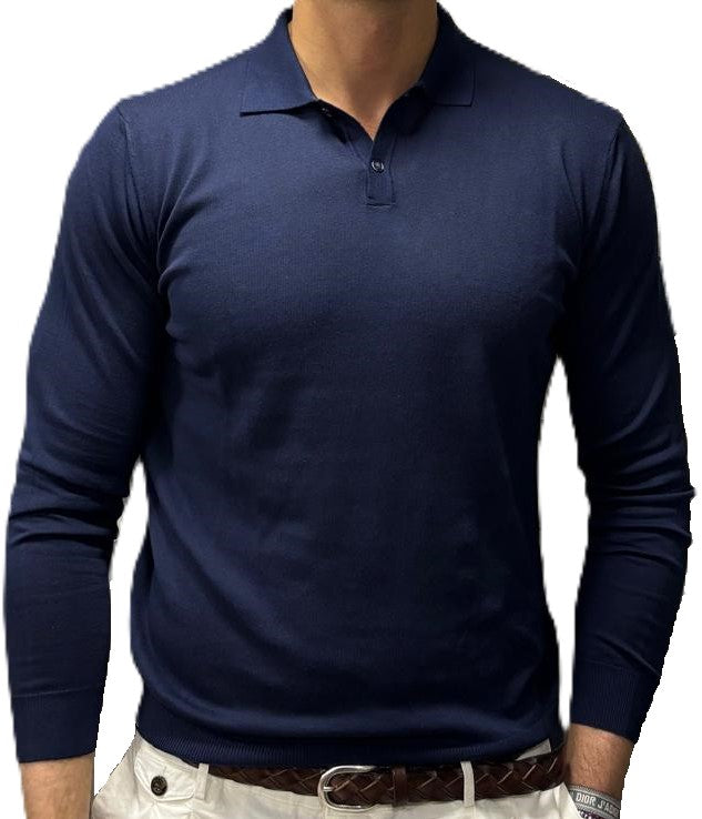 Polo in maglia puro cotone