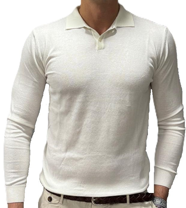Polo in maglia puro cotone