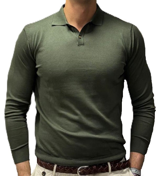 Polo in maglia puro cotone